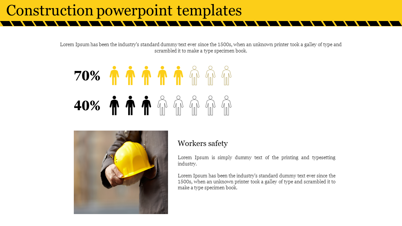 Construction PowerPoint Template and Google Slides